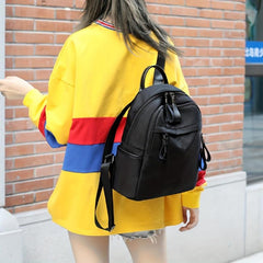 Women's Mini Backpack Small Nylon Bookbag Casual Travel Daypack