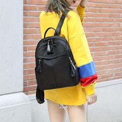 Women's Mini Backpack Small Nylon Bookbag Casual Travel Daypack