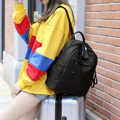 Women's Mini Backpack Small Nylon Bookbag Casual Travel Daypack