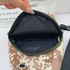 Outdoor Camo Chest Bag Sports Shoulder Bag