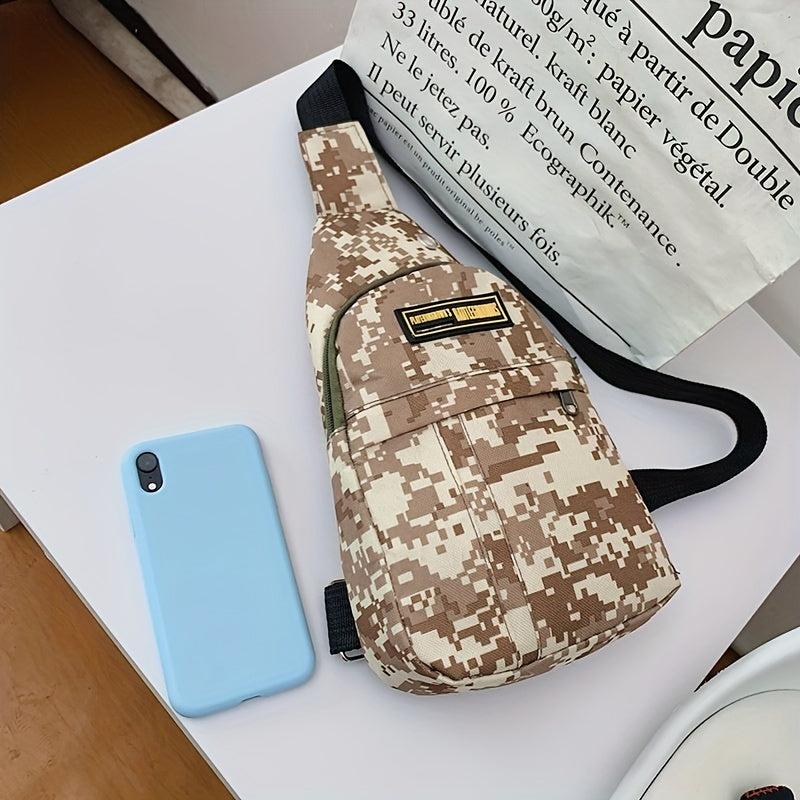 Outdoor Camo Chest Bag Sports Shoulder Bag