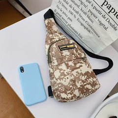 Outdoor Camo Chest Bag Sports Shoulder Bag