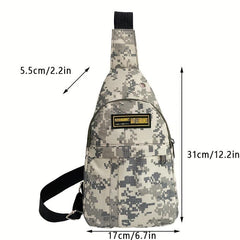 Outdoor Camo Chest Bag Sports Shoulder Bag