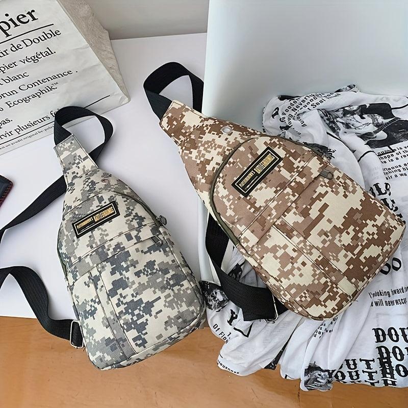 Outdoor Camo Chest Bag Sports Shoulder Bag