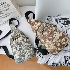 Outdoor Camo Chest Bag Sports Shoulder Bag