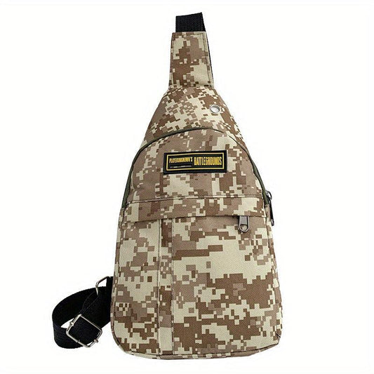 Outdoor Camo Chest Bag Sports Shoulder Bag