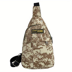 Outdoor Camo Chest Bag Sports Shoulder Bag