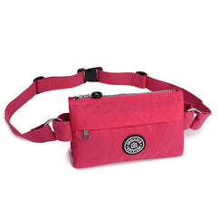 Men's Waterproof Nylon Waist Bag for Daily Commute
