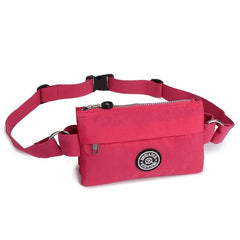 Men's Waterproof Nylon Waist Bag for Daily Commute