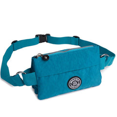 Men's Waterproof Nylon Waist Bag for Daily Commute