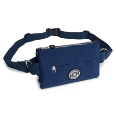Men's Waterproof Nylon Waist Bag for Daily Commute