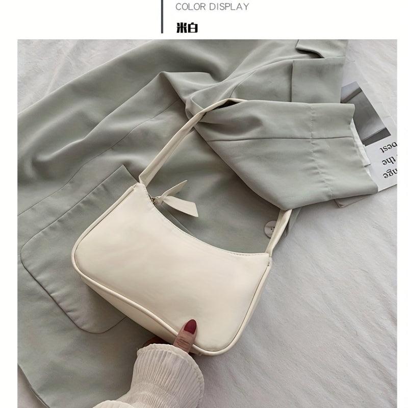 PU Leather Shoulder Bag Casual Tote Bag