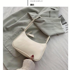 PU Leather Shoulder Bag Casual Tote Bag