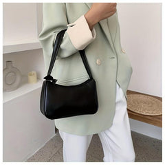 PU Leather Shoulder Bag Casual Tote Bag