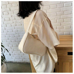 PU Leather Shoulder Bag Casual Tote Bag
