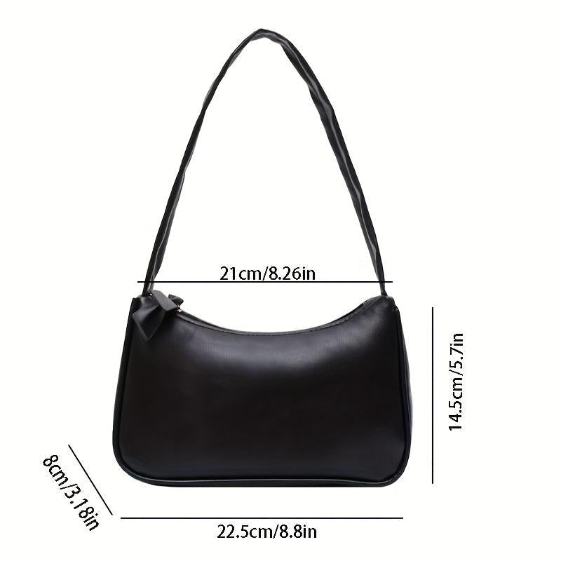 PU Leather Shoulder Bag Casual Tote Bag