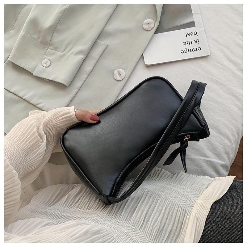 PU Leather Shoulder Bag Casual Tote Bag