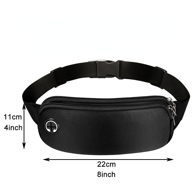 Sports Waterproof Waist Bag Fanny Pack for Running Gym