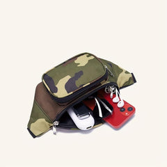 Camouflage Casual Waist Bag Sports Waist Bag Chest Bag