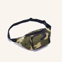 Camouflage Casual Waist Bag Sports Waist Bag Chest Bag