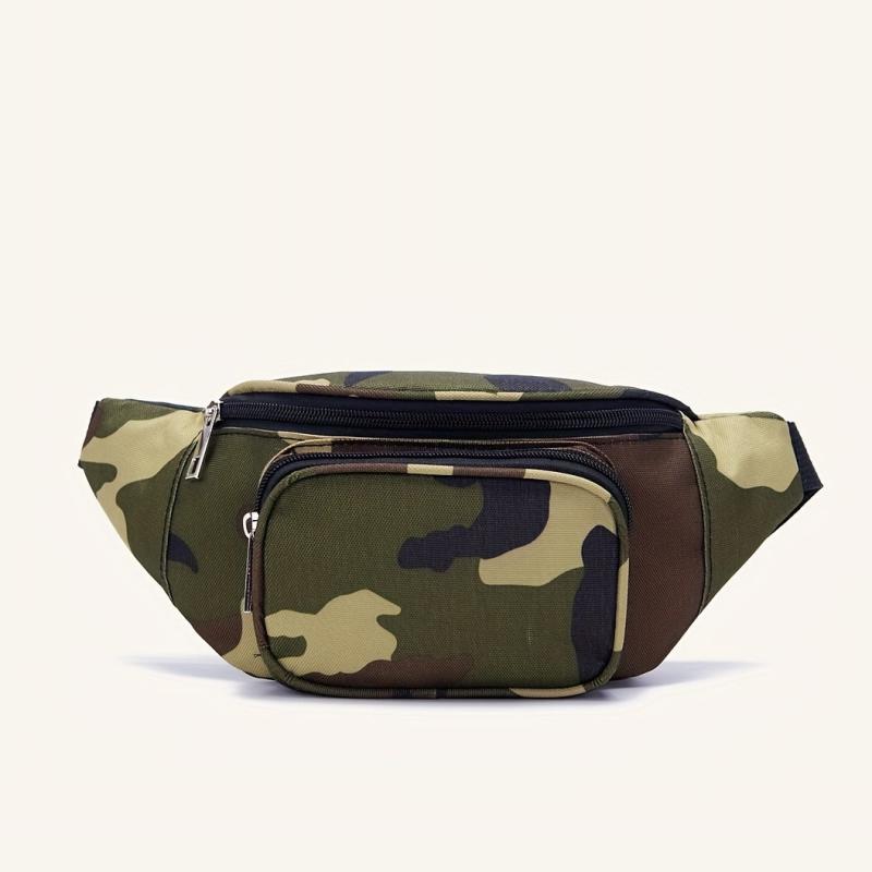 Camouflage Casual Waist Bag Sports Waist Bag Chest Bag