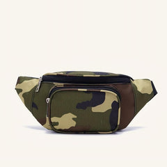 Camouflage Casual Waist Bag Sports Waist Bag Chest Bag