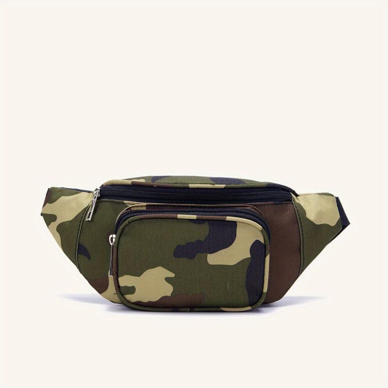 Camouflage Casual Waist Bag Sports Waist Bag Chest Bag