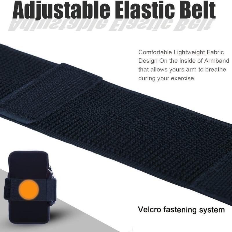 Waterproof Cell Phone Armband for Gym Sports Running 2Pack