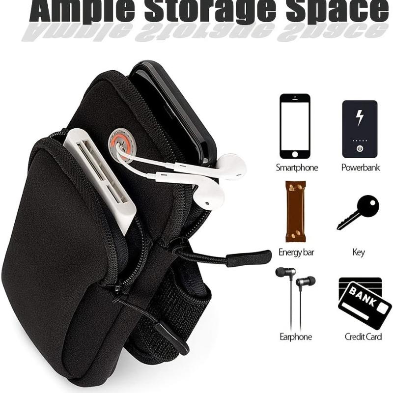 Waterproof Cell Phone Armband for Gym Sports Running 2Pack