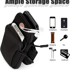 Waterproof Cell Phone Armband for Gym Sports Running 2Pack