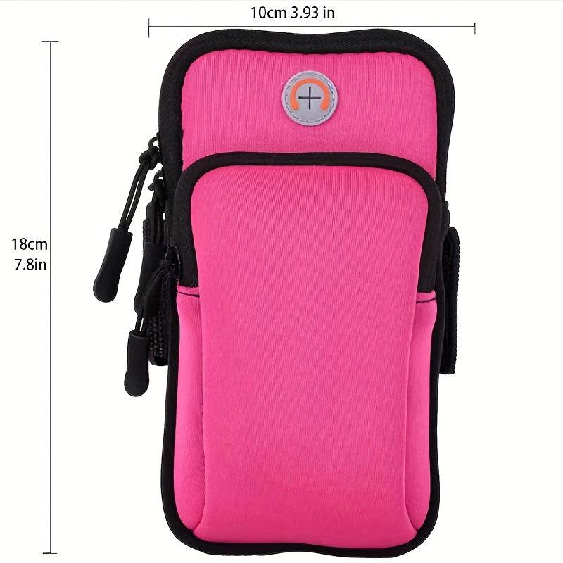 Waterproof Cell Phone Armband for Gym Sports Running 2Pack