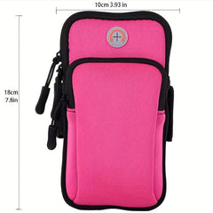 Waterproof Cell Phone Armband for Gym Sports Running 2Pack