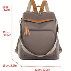 Anti theft Backpack Purse Women's Shoulder Bag Nylon Travel Daypack