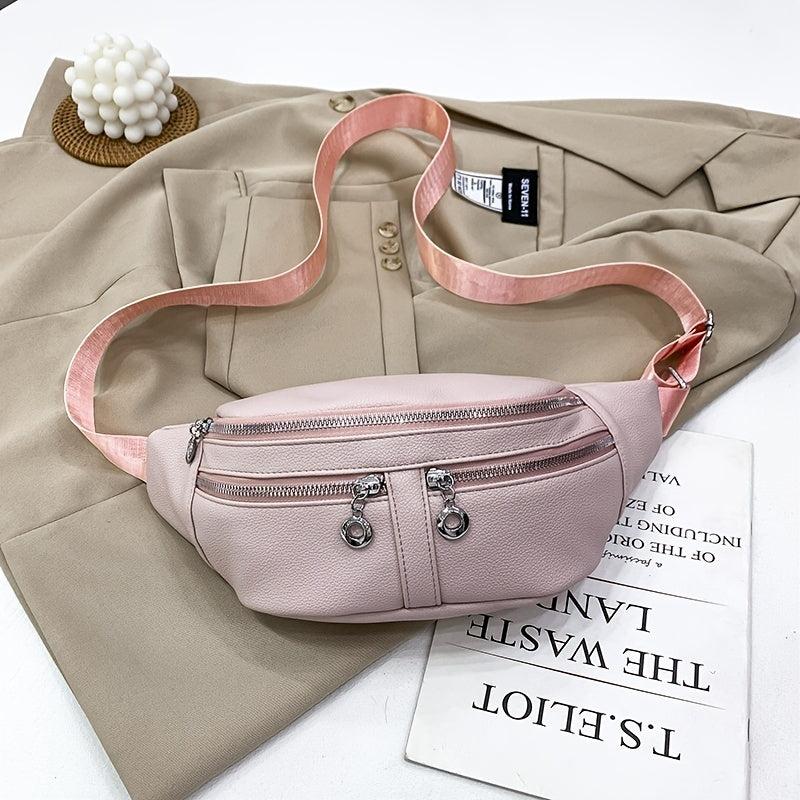 Leather Waist Bag Fanny Pack For Men