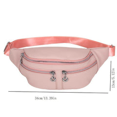 Leather Waist Bag Fanny Pack For Men