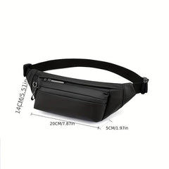 Solid Chest Bag for Outdoor Sports - Single Shoulder Bag