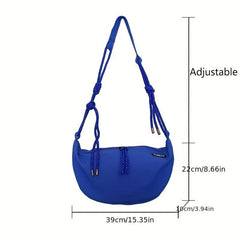 Nylon Sports Casual Single Shoulder Bag Messenger Bag For Men Women