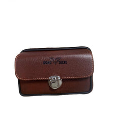 Men's Waist Bag Belt Buckle Zipper Phone Coin Purse