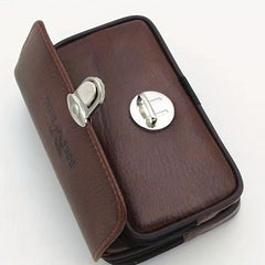 Men's Waist Bag Belt Buckle Zipper Phone Coin Purse