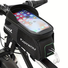 Waterproof Bicycle Mobile Phone Bag with Touchable Screen