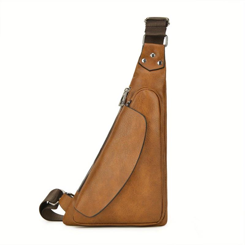 Men's Casual Chest Bag Multifunctional Outdoor Sports Shoulder Bag
