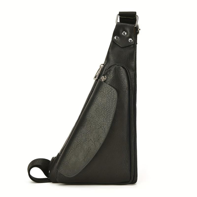 Men's Casual Chest Bag Multifunctional Outdoor Sports Shoulder Bag