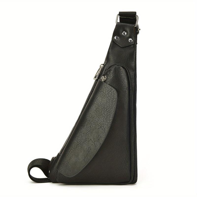 Men's Casual Chest Bag Multifunctional Outdoor Sports Shoulder Bag