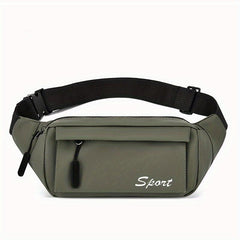 Men's Casual Chest Bag Sports Waist Bag Multifunctional Large Capacity