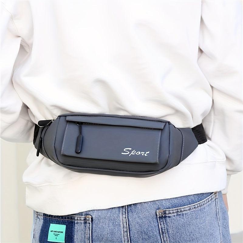 Men's Casual Chest Bag Sports Waist Bag Multifunctional Large Capacity