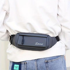 Men's Casual Chest Bag Sports Waist Bag Multifunctional Large Capacity