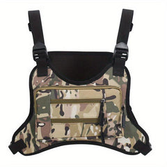 Outdoor Chest Bag Camo Sports Vest Bag