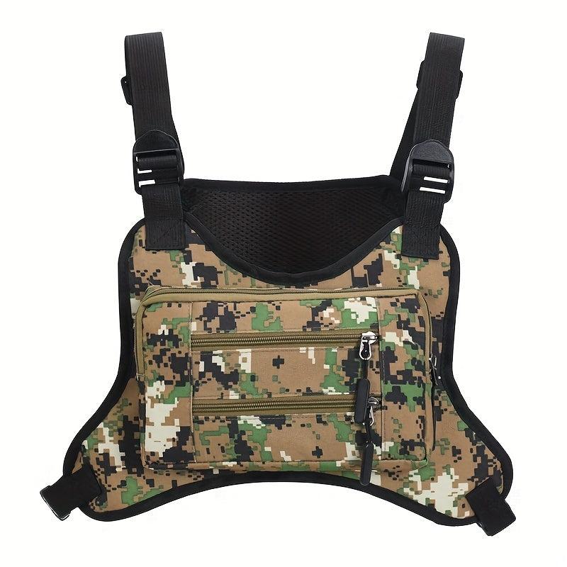 Outdoor Chest Bag Camo Sports Vest Bag