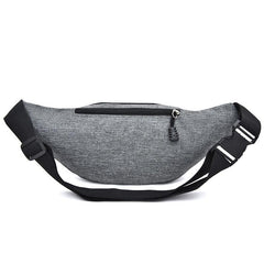 Men's Casual Waist Bag Lightweight Canvas Fanny Pack for Sports Travel