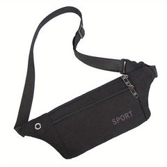 Large Canvas Waist Bag for Sports and Casual Wear